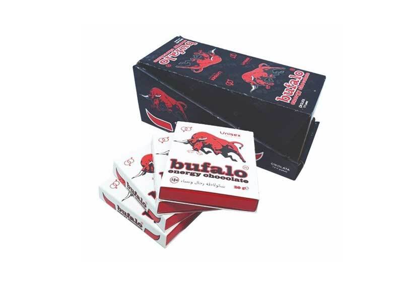Bufalo Unisex Chocolate, 20 gm X 12 pcs