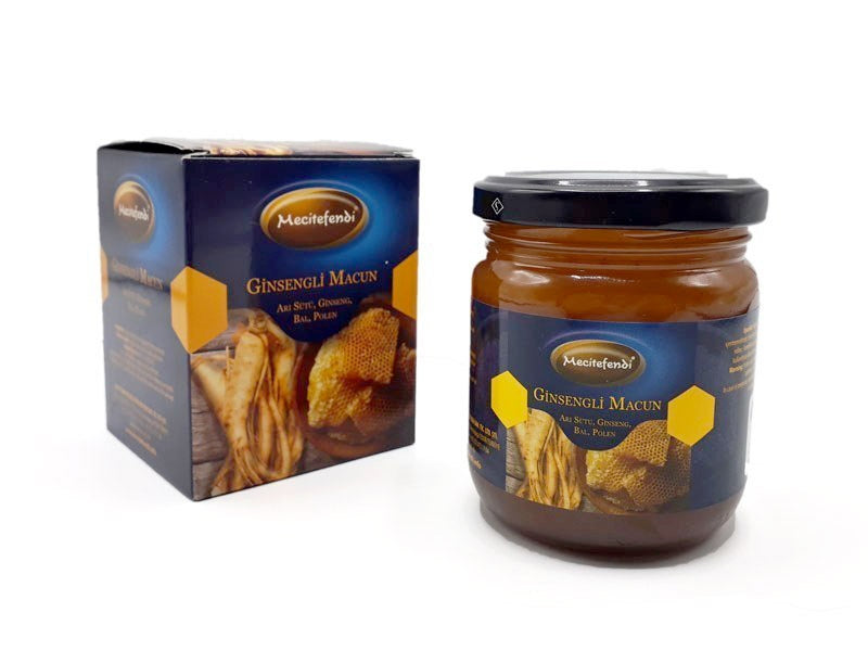 Honey, Royal Jelly, Pollen & Ginseng Macun, 200 g