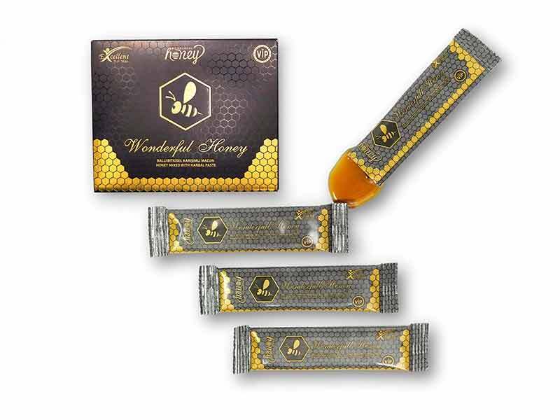 Wonderful Honey Natural Paste , 15 g, 12 pieces