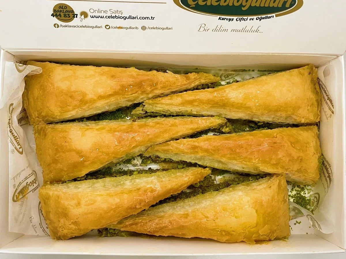 Celebiogullari | Antep Carrot Slice Baklava with Pistachio