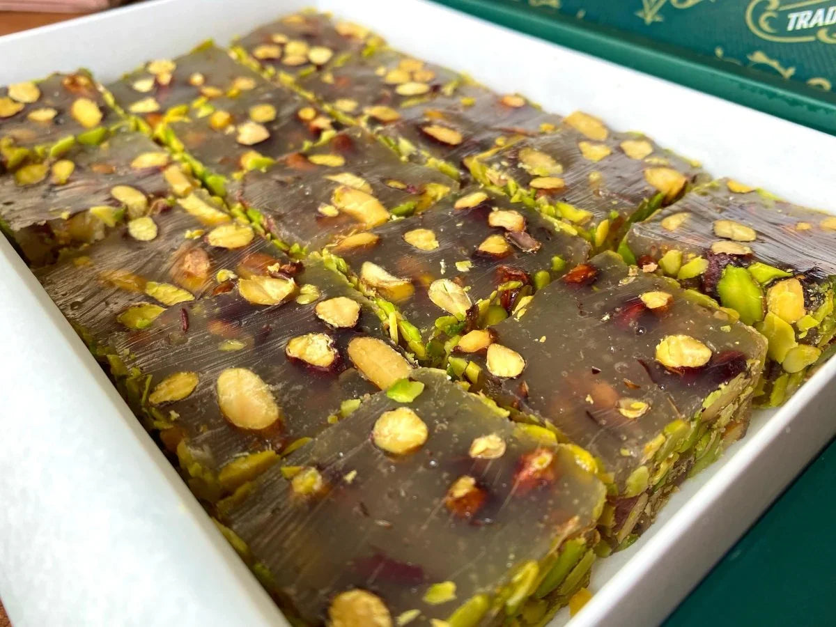 Ganik Sarsultan | Honey Turkish Delight with Pistachio