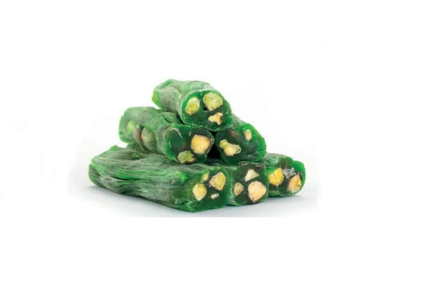 Ganik Sarsultan | Turkish Delight Kiwi Fingers with Pistachios