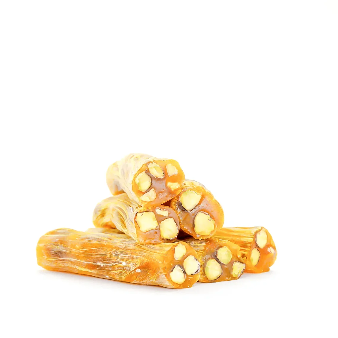 Ganik Sarsultan | Turkish Delight Orange Fingers with Pistachios