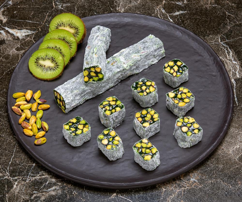 Hafiz Mustafa 1864  Turkish Delight Kiwi with Pistachio Wick (1 KG)