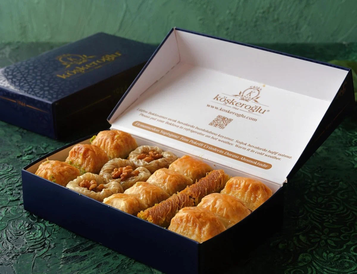 Koskeroglu | Assorted Pistachio and Walnut Baklava