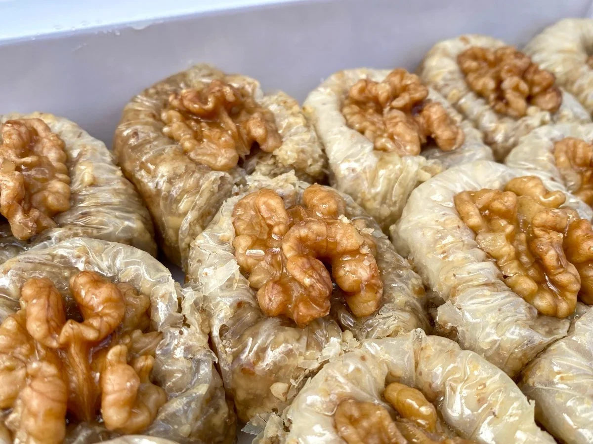كوشكير أوغلو | بقلاوة بورما الفاخرة بعين الجمل من عنتاب